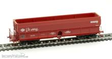 Albert Modell 665002 - H-MAV Selbstentladewagen in rot-braun - Ep.6 - 4-achsig - Gattung Fals - RIV UIC - Beschriftung Ungarisch / Deutsch