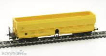 Albert Modell 665014 - BG-TBDDP Selbstentladewagen in gelb - Ep.6 - 4-achsig - Gattung Fals - RIV - Beschriftung DAYNING ENERDJHI EOOD