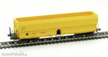 Albert Modell 665015 - BG-TBDDP Selbstentladewagen in gelb - Ep.6 - 4-achsig - Gattung Fals - RIV - Beschriftung DAYNING ENERDJHI EOOD