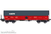 Albert Modell 665033 - Selbstentladewagen der Gattung Fals - Bahnverwaltung PL-NZTK - Ep.VI - in blau/roter Farbgebung