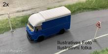 Igra Model 66518108 - Avia/MAN/Saviem Kastenwagen 2St. H0 KIT
