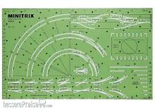 Trix T66600 - Minitrix-Gleisplan-Schablone
