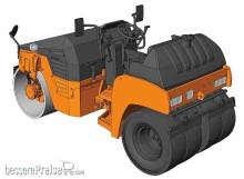 Hasegawa 666002 - 1/35 Vibrations-Straßenwalze Hitachi ZC50C5