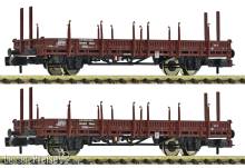Fleischmann 6660072 - 2-tlg. Set: Schwenkrungenwagen, ÖBB