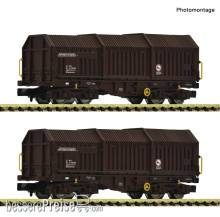 Fleischmann 6660075 - 2-tlg. Set: Teleskophaubenwagen, RCW