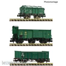Fleischmann 6660077 - 3-tlg. Set: Güterzug, SNCB