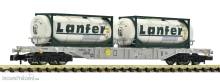 Fleischmann 6660088 - Containertragwagen