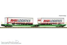 Fleischmann 6660102 - Doppeltaschen-Gelenkwagen T3000e, CFL Cargo