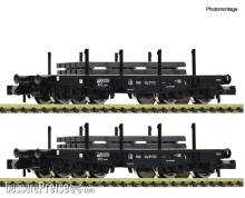 Fleischmann 6660134 - 2-tlg. Set: Schwerlast-Flachwagen, ÖBB