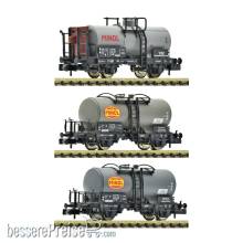 Fleischmann 6660152 - 3-tlg. Set: Kesselwagen, DR