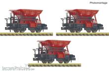 Fleischmann 6660159 - 3-tlg. Set: Schotterwagen, DB