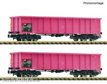 Fleischmann 6660163 - 2-tlg. Set: Offene Güterwagen, SBB