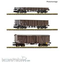 Fleischmann 6660167 - 3-tlg. Set: Güterwagen, SNCF
