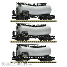 Fleischmann 6660170 - 3-tlg. Set: Knickkesselwagen