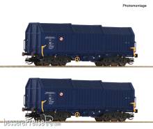 Roco 6680013 - 2-tlg. Set: Teleskophaubenwagen, ZSSK Cargo