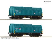 Roco 6680014 - 2-tlg. Set: Teleskophaubenwagen, SBB