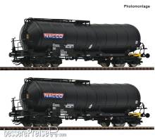 Roco 6680035 - 2-tlg. Set: Knickkesselwagen, NACCO