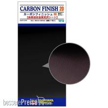 Hasegawa 671809 - Klebefolie, Karbon, feinmaschig, 90 x 200 mm