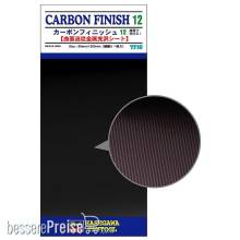 Hasegawa 671810 - Klebefolie, Karbon, grobmaschig, 90 x 200 mm