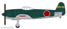 Hasegawa 672156 - 1/450 Japanisches Flugzeug-Set für Flugzeugträger