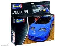 Revell 67353 - Model Set Bugatti EB110 Revell Modellbausatz mit Basiszubehör