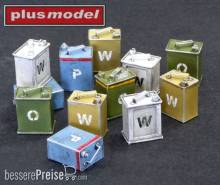 Plus model DP3004 - 1:35 British canisters POW