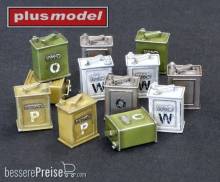 Plus model DP3005 - 1:35 British canisters POW embossed