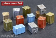 Plus model DP3006 - 1:35 British canisters Flimsy early