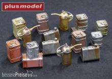 Plus model DP3008 - 1:35 German oil canisters
