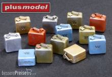 Plus model DP3010 - 1:35 British canisters mediterranean