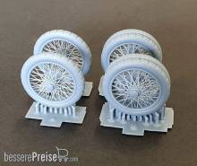 Plus model DP3014 - 1:35 Wheels set for Minervy WWI