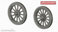 Plus model DP3030 - 1:35 Canadian MG carrier wheels pattern A