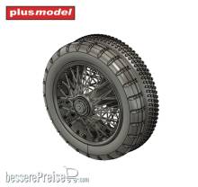 Plus model DP3054 - Wheels for british armored car RR