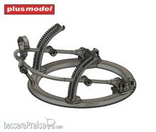 Plus model DP3055 - Turret for machine gun Lewis for RR