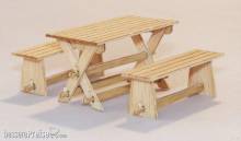 Plus model 414 - Garden furniture in 1:35
