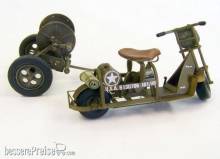 Plus model 438 - U.S. airborne scooter with reel in 1:35