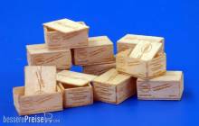 Plus model 479 - U.S.Wooden crates f.cigaretes WWII-TypeI in 1:35