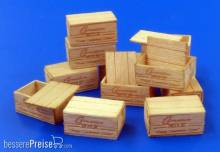 Plus model 481 - U.S.Wooden crates for condensed milk in 1:35
