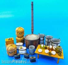 Plus model 488 - Japanese military field kitchen equipmen in 1:35