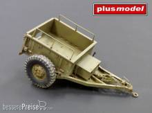Plus model 492 - US ammunition trailer M10