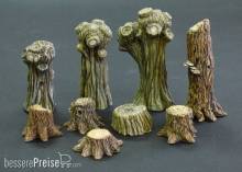 Plus model 506 - Willows and stumps in 1:35