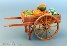 Plus model 513 - Greengrocer trolley in 1:35