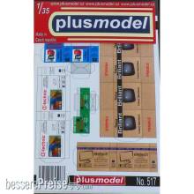Plus model 517 - Commercial boxes II in 1:35
