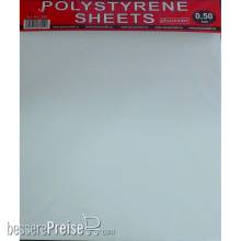 Plus model 524 - Polystyrene sheets 0,50mm