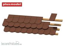 Plus model 554 - Roof tiles smooth 140pcs