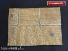 Plus model 619 - Display base - Cobblestone street intersection