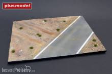 Plus model 623 - Display base - Cobblestone street wit tram tracks
