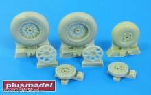 Plus model AL3008 - 1:32 Mig-15 wheels Division ´´Lehr´´ - 101. Div. ´´Screaming Eagle´´