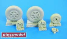 Plus model AL3010 - 1:32 Mig-21 wheels early 15. Panzerdivision Afrikakorps - 1. Div. Big