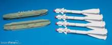 Plus model AL4015 - Russian missile R-60 AA-8 Aphid in 1:48
